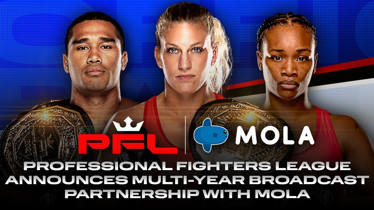 PROFESSIONAL FIGHTERS LEAGUE ANNOUNCES MULTI-YEAR BROADCAST PARTNERSHIP WITH MOLA - Vimarsana News