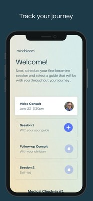 Mindbloom, a psychedelic therapy leader, today announced its new mobile app, providing Mindbloom clients with powerful tools to improve the effectiveness of their ketamine treatments with personalized guidance and support. The app is designed to meet clients’ individual needs and help them achieve safe and effective experiences.