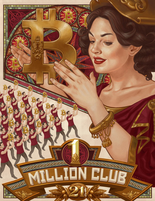 Cryptoart.com - Bitcoin 1 Million Club