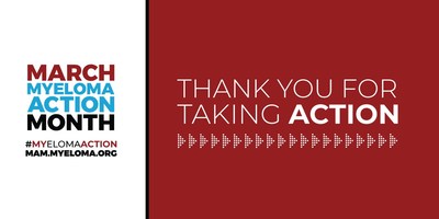 As Myeloma Action Month comes to a close, we encourage you to keep TAKING ACTION for myeloma and to continue supporting the International Myeloma Foundation in fulfilling its mission: improving the quality of life of myeloma patients while working toward prevention and a cure.