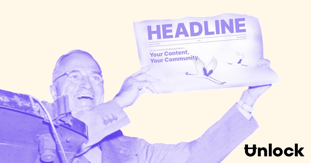 Unlock Launches "Headline" the New Standard for Web3 Subscription Newsletters - Vimarsana News