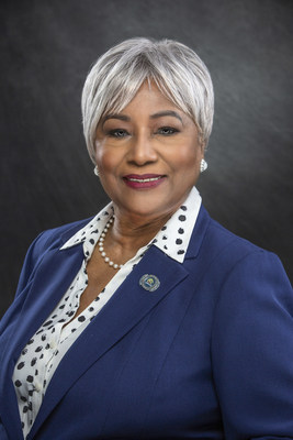 Dr. Christine Johnson McPhail (photo credit - Mauricio Richardson, Pressmark LLC) (PRNewsfoto/Saint Augustine's University)