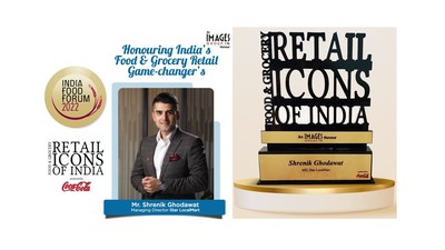 Shrenik Ghodawat conferred as the Food & Grocery Retail Icon of India 2022