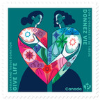 Un nouveau timbre vise à sensibiliser les gens au don d'organes et de tissus