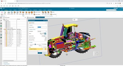 Siemens NX X is a packaged solution that combines capabilities of Siemens’ NX™ software, centralized storage capacity and native collaboration delivered via industry leading hosting partners.