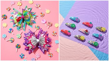 This launch will include four large bows, two pairs of mini bows, and hair clips.