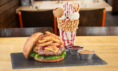 PB&J Burger and Shake