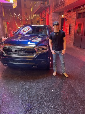 Parker McCollum with the Ram 1500. Ram Truck brand is getting the party started for the CMT Awards with the Ram Jam: Artists to Watch at the 2022 CMT Music Awards concert on Sunday, April 10 at Cumberland Park, in Nashville, featuring country music performances by Parker McCollum, Elvie Shane and Caitlyn Smith.