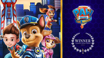 Spin Master Entertainment Brings Home The Golden Screen Award for PAW Patrol: The Movie™ (CNW Group/Spin Master Corp.)