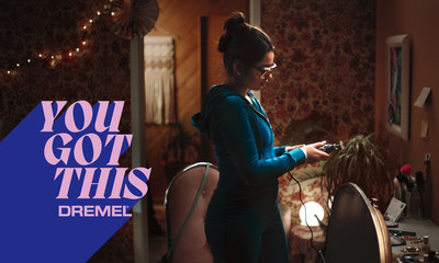 Nearly 40 percent of Millennials and Gen Zers say they lack the confidence to take on solo DIY projects. Dremel is telling these generations – “You Got This” – in new brand campaign that aims to inspire and help them find the courage to take on creative projects big or small.