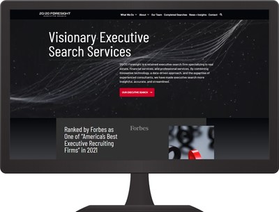 20/20 Foresight Executive Search announces the launch of its comprehensive new website.