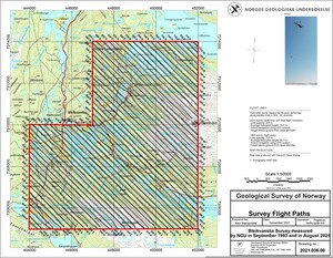 Norra Metals Completes Geophysical Airborne Survey at Bleikvassli Project, Norway