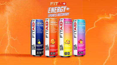 FITAID Energy® Disrupts So-Called Clean Energy Drink Market with Four Electric Flavors; Mango Sorbet, Peach Mandarin, Blackberry Pineapple and Raspberry Hibiscus