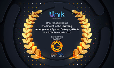 Unik recognized as the finalists in the Learning Management System Category (LMS) For EdTech Awards 2022