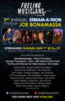 Blues Rock Star Joe Bonamassa Continues To Support Musicians In Need With Third Annual Stream-A-Thon Event For Fueling Musicians Program