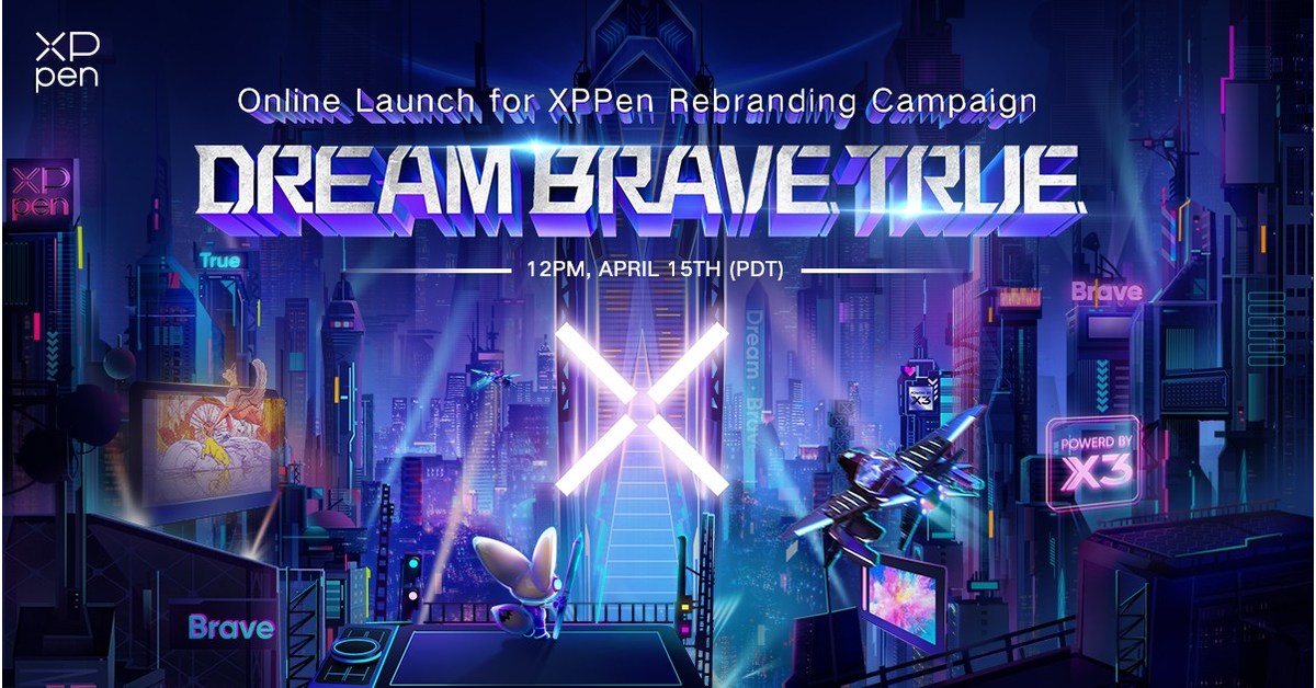 Ein neues Kapitel beginnt JETZT: XPPen lanciert sein Online-Rebranding