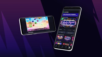 Luckbox now boasts more than 450 casino games. (CNW Group/Real Luck Group Ltd.)