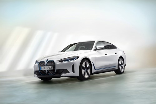 Hankook Tire is equipping the BMW i4 Gran Coupé with its ultra-high-performance (UHP) Ventus S1 evo 3 tires.