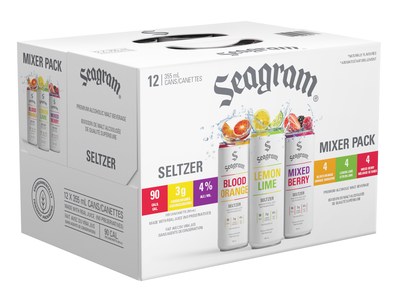 Seagram Seltzer Mixer Pack (CNW Group/Waterloo Brewing Ltd.)
