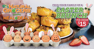 Eggscellent Easter deals are waiting from Natural Grocers. (PRNewsfoto/Natural Grocers by Vitamin Cottage, Inc.)