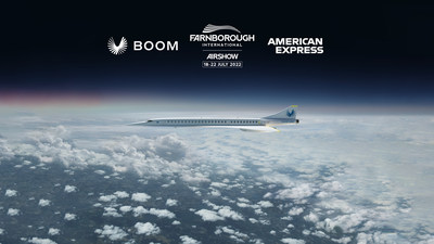 To launch the partnership, American Express Platinum Card® Members will have the exclusive opportunity to purchase tickets for a bespoke experience designed by Boom Supersonic at the world-famous Farnborough International Airshow in July 2022.