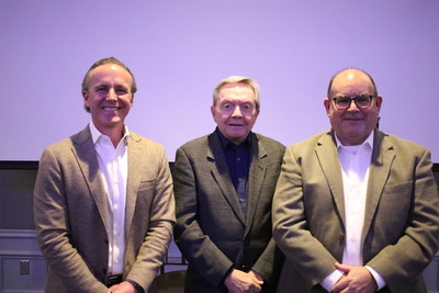 Jet Linx President & CEO Jamie Walker; Omaha Airport Authority Board Member Willy Theisen; Southwest Airlines System Chief Pilot David Fig Newton