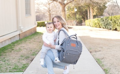 Experience outdoor fun with KeaBabies Original Diaper Backpack.