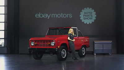 Actress Sydney Sweeney shares why she used eBay Motors parts to restore her vintage 1969 Ford Bronco which is displayed at the 