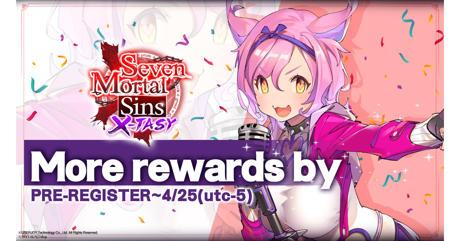 Seven Mortal Sins XTASY Preregistration numbers exceed 230,000! Game