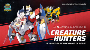 CREATURE HUNTERS, do produtor de One Piece Mecha, já foi oficialmente lançado na Pancakeswap