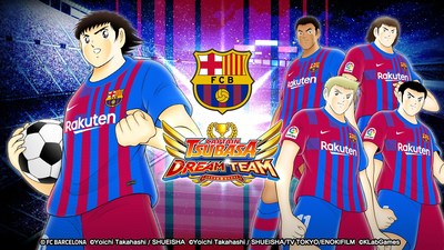 KLab Inc., líder en juegos móviles en línea, anunció que en su juego de simulación de fútbol cara a cara Captain Tsubasa: Dream Team debutarían nuevos jugadores con uniformes del FC Barcelona a partir del viernes 15 de abril. Se realizarán varias campañas dentro del juego para celebrar.