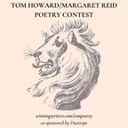 Winning Writers Announces the Winners of the 19th Annual Tom Howard/Margaret Reid Poetry Contest