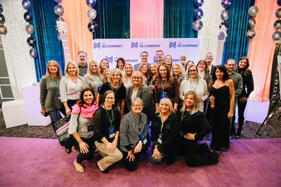 A few N2 franchisees gathered for a photo op at the company's National Kick-Off Conference in Charlotte January 2022.
