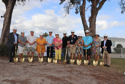 Briny Breezes Groundbreaking Ceremony