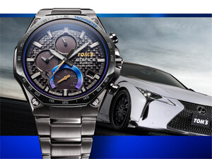 Casio lance le modèle de collaboration EDIFICE avec TOM'S, inspiré des voitures de sport de luxe