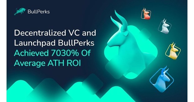 Decentralized VC and Launchpad BullPerks Achieved 7030% Of Average ATH ROI