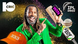 10CRIC has Announced Special Signed by Chris Gayle Giveaway