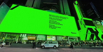 Algorand in Times Square (PRNewsfoto/Algorand)