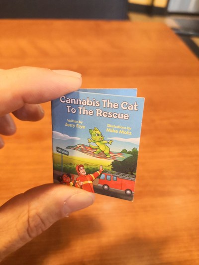 Cannabis The Cat To The Rescue