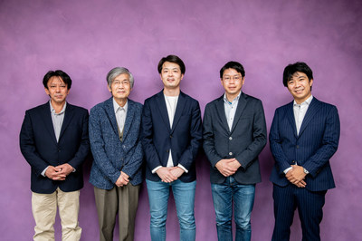 EX-Fusion Team Photo, from left to right: Kenjiro Takahashi, Takayoshi Norimatsu, Kazuki Matsuo, Yoshitaka Mori, Koichi Masuda (PRNewsfoto/EX-Fusion)