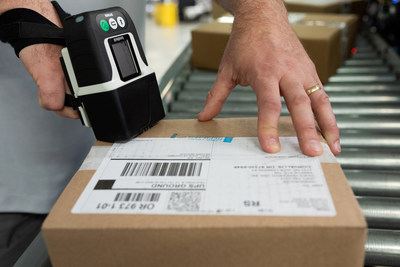 Handheld fulfills record order to world-leading package delivery company. The record order is for Handheld’s SP500X ScanPrinter, an innovative wearable scan-and-print solution that eliminates the need for printed labels