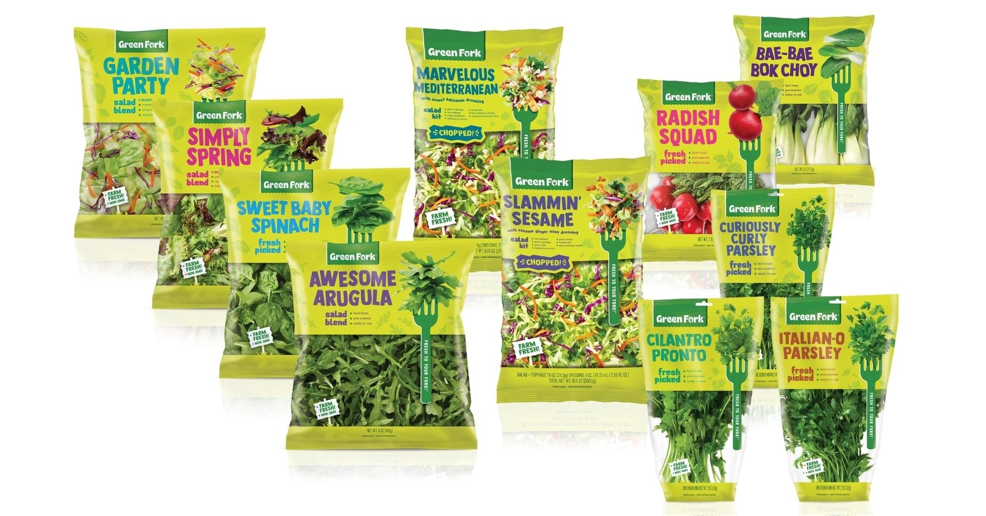 Boskovich Fresh Food Group Launches Green Fork™, an Inventive, Fresh