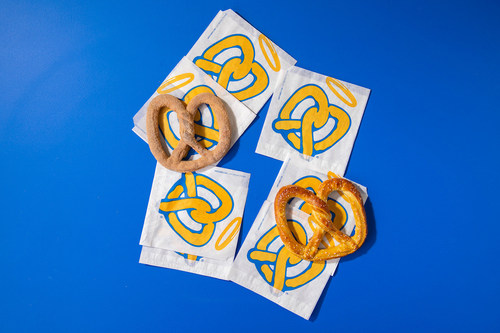 To celebrate National Pretzel Day, Auntie Anne's is twisting up free Original and Cinnamon Sugar pretzels for Pretzel Perks members all day on April 26, 2022.