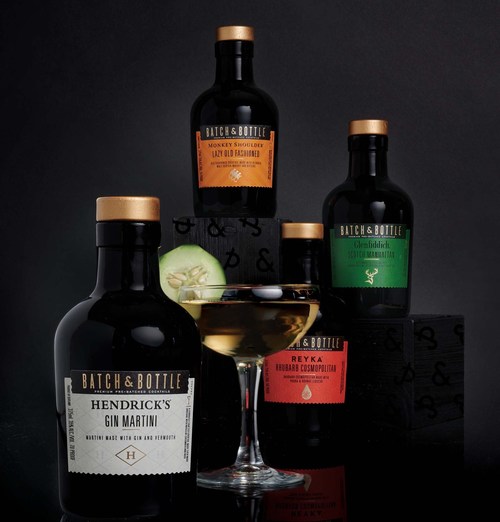 Batch & Bottle, a range of four premium, pre-batched, ready-to-serve cocktails, features some of the world’s most iconic spirits brands and brings bar-ready cocktails directly into the home.