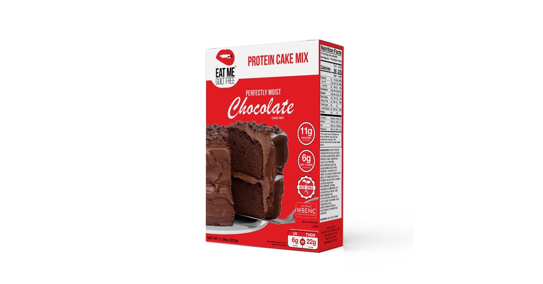 After the Success of its Brownies, Eat Me Guilt Free is Launching Chocolate  and Vanilla Cake Mixes to Make Better-For-You Creations at Home