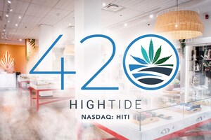 High Tide to Open Two New Canna Cabana Retail Cannabis Stores to Mark 4/20 Holiday