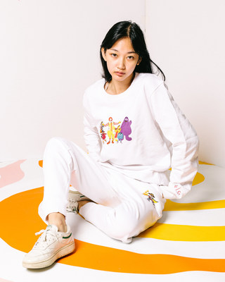 McDonald’s Canada X Peace Collective collection, featuring nostalgic McDonaldland characters, launches today and is available for purchase online until May 11, while supplies last. (CNW Group/McDonald's Canada)
