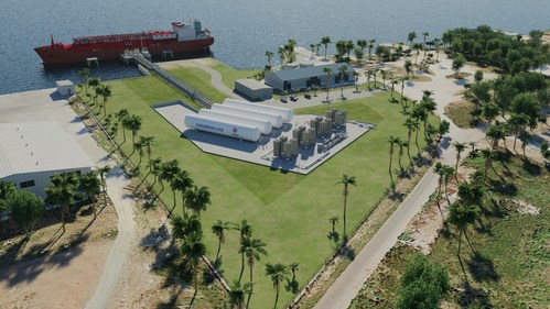 Caribbean LNG Terminal (with permission of Eagle LNG)