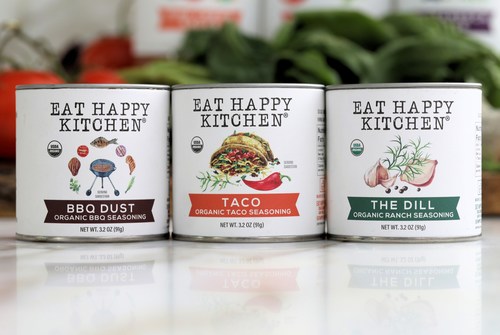Eat Happy Kitchen introduces a new line of spice blends to its growing portfolio of clean food products.
