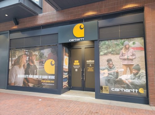 Carhartt opens new Nashville store location.